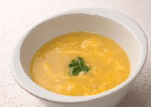 コーンとかき卵のスープレシピ